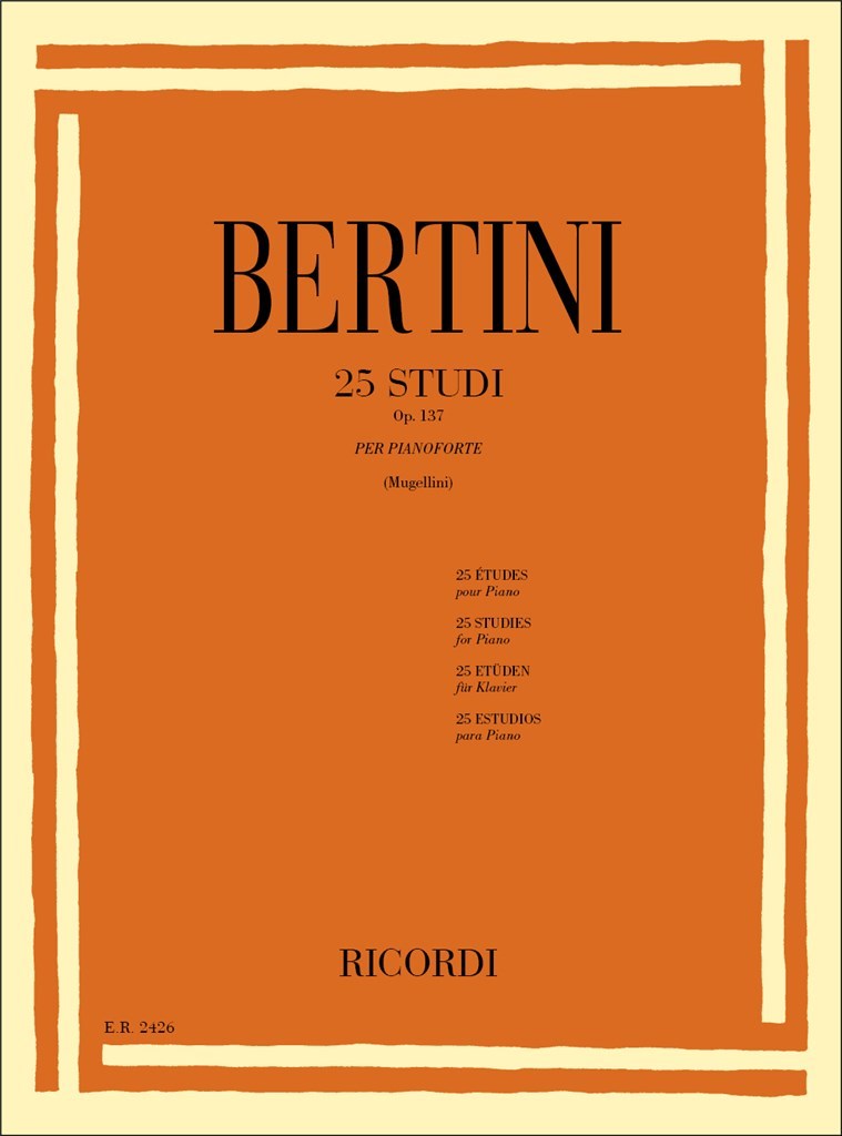 25 Studi Op. 137